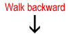 black arrow backward