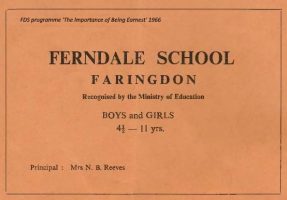 Bromsgrove School Advert 1966