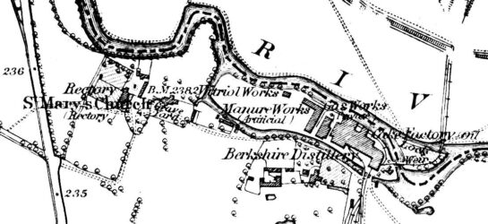 Buscot Map 1876