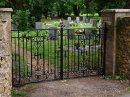 Coach Lane Cemetery Gates 2021
