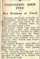 Fire At Ballards 1957