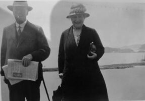 Frank Hazell Liddiard And Wife Lilla 1934