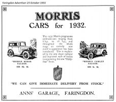 Market Pl Anns Advert 1931