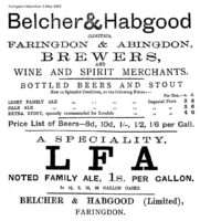 Market Pl Belcher Habgood Advert 1902