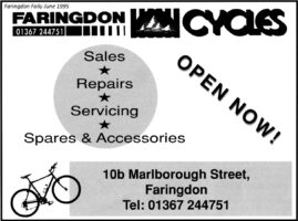 Marlborough St Cycles Advert 1995