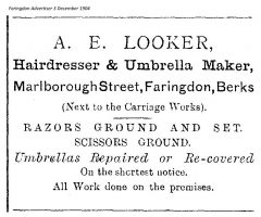 Marlborough St Looker Advert 1904