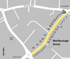 FDAHS Marlborough Street Map