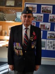 Peter Wentworth With Service Medals