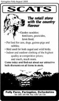 Stanford Rd Folly Farm Advert 1993