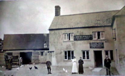 Uffington White Horse Pub 1920s